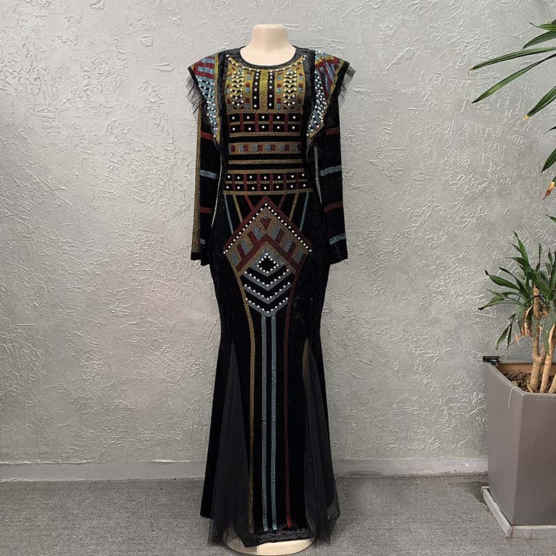 Elegant Women Bazin Rich Afric - Ethnic Fashion House reseña y precio