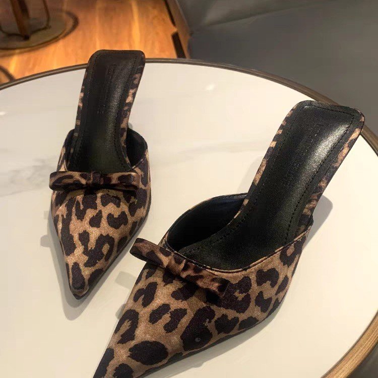 women's leopard-print pointed  - Ethnic Fashion Women reseña y precio