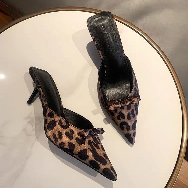 women's leopard-print pointed  - Ethnic Fashion Women reseña y precio
