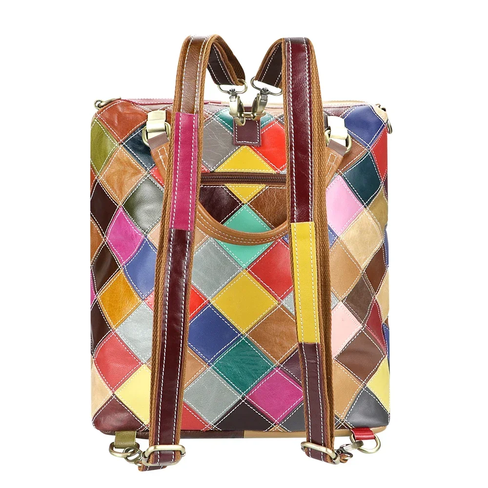 Luxury Genuine Leather Backpac - Urban Ethnic Fashion reseña y precio
