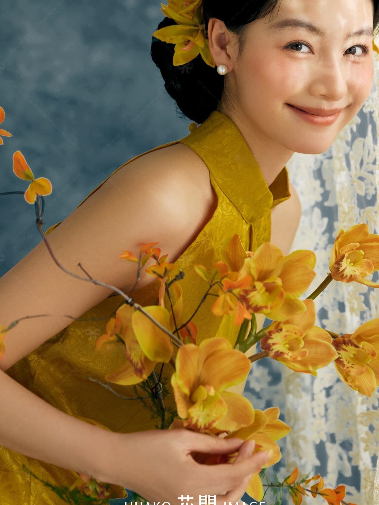 Yellow  Photography Costume Ch - Ethnic Fashion Shoot reseña y precio