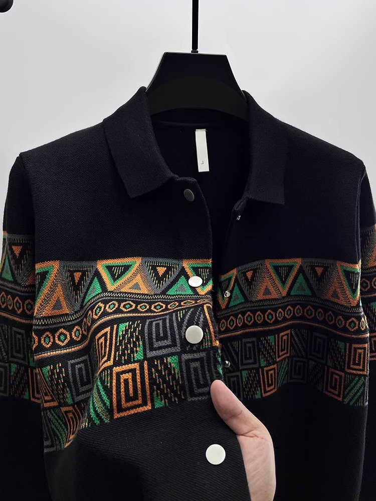 Fashionable Men's Knitted Card - Urban Ethnic Fashion reseña y precio