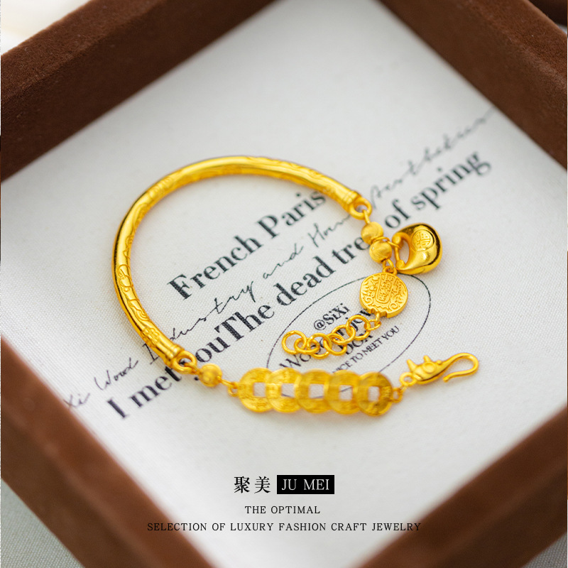 9999 24K Real Gold Fashion Gol - Ethnic Fashion Store reseña y precio