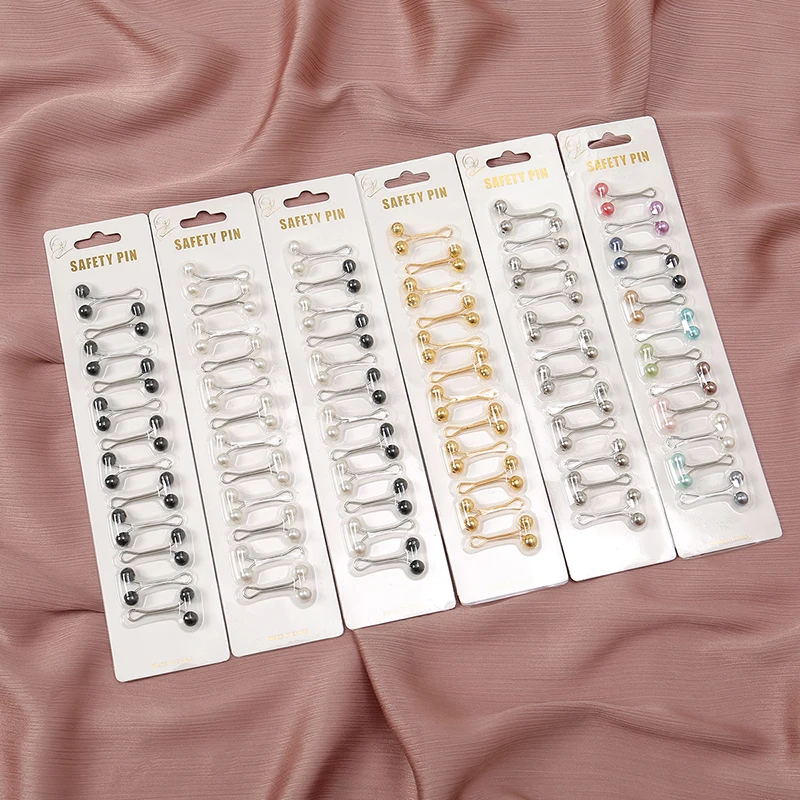 12pcs/Bag Muslim Hijab Pins Sc - Ethnic Modern Fashion reseña y precio