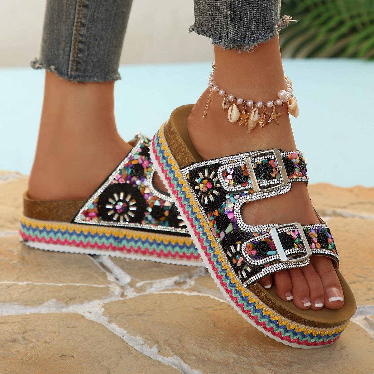 2026 New Fashion Bright Synthe - Ethnic Modern Fashion reseña y precio