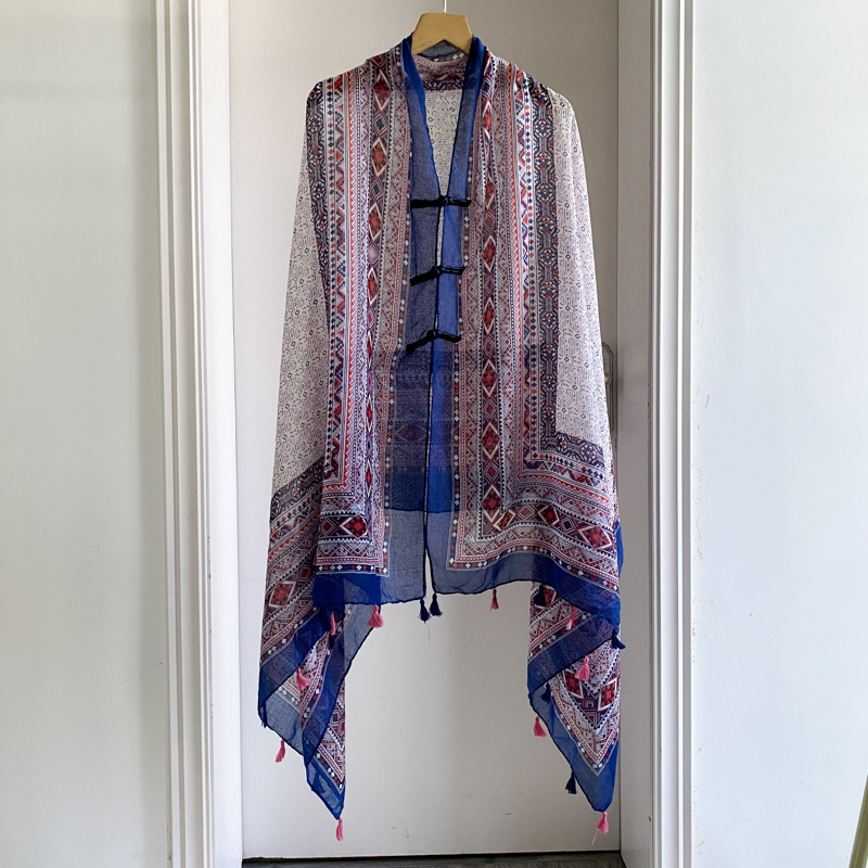 New Ethnic Style Paisley Shawl - Go Ethnic Fashion reseña y precio