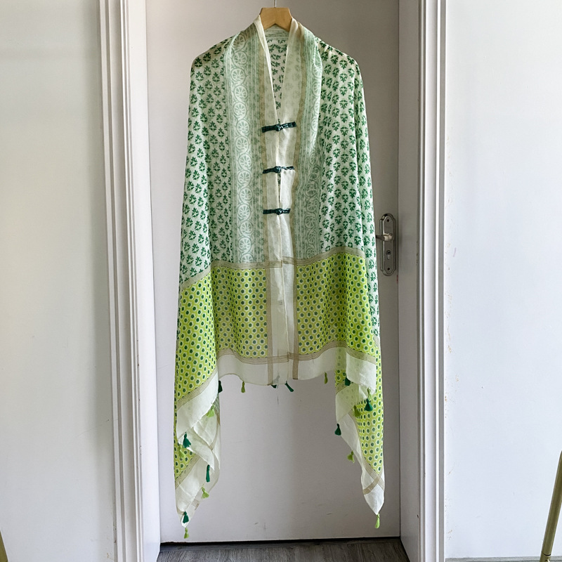 New Ethnic Style Paisley Shawl - Go Ethnic Fashion reseña y precio