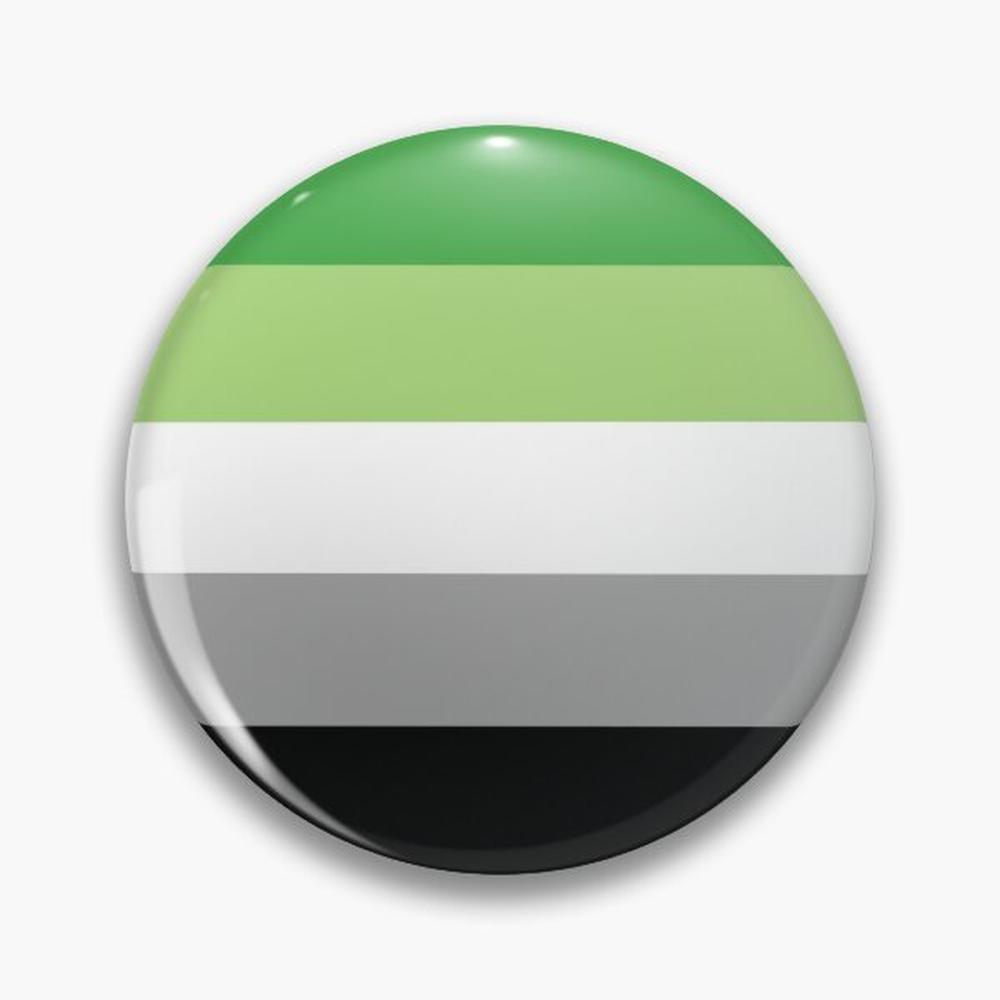 Aromantic Flag Pin Buttons Bro - Ethnic Modern Fashion reseña y precio