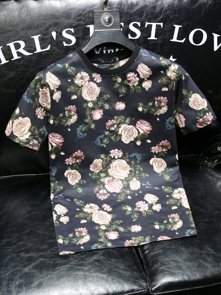 Fashionable Short Sleeve T-Shi - Urban Ethnic Fashion reseña y precio