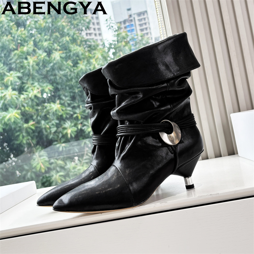 Size 35-42 Kitten Heel Ankle B - Ethnic Fashion Week reseña y precio