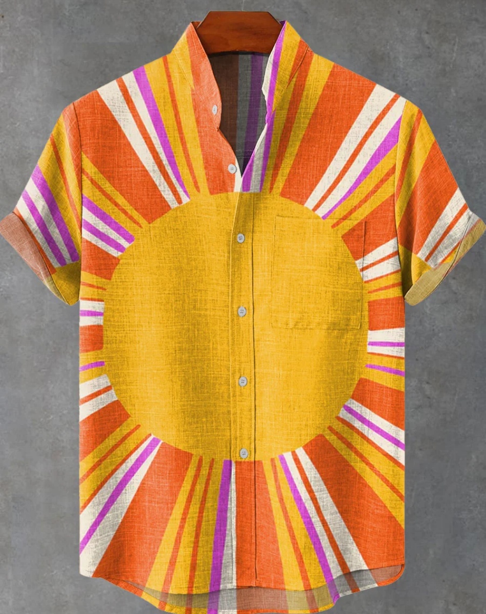 New Ethnic Style Sunset 3D Pri - Ethnic Fast Fashion reseña y precio