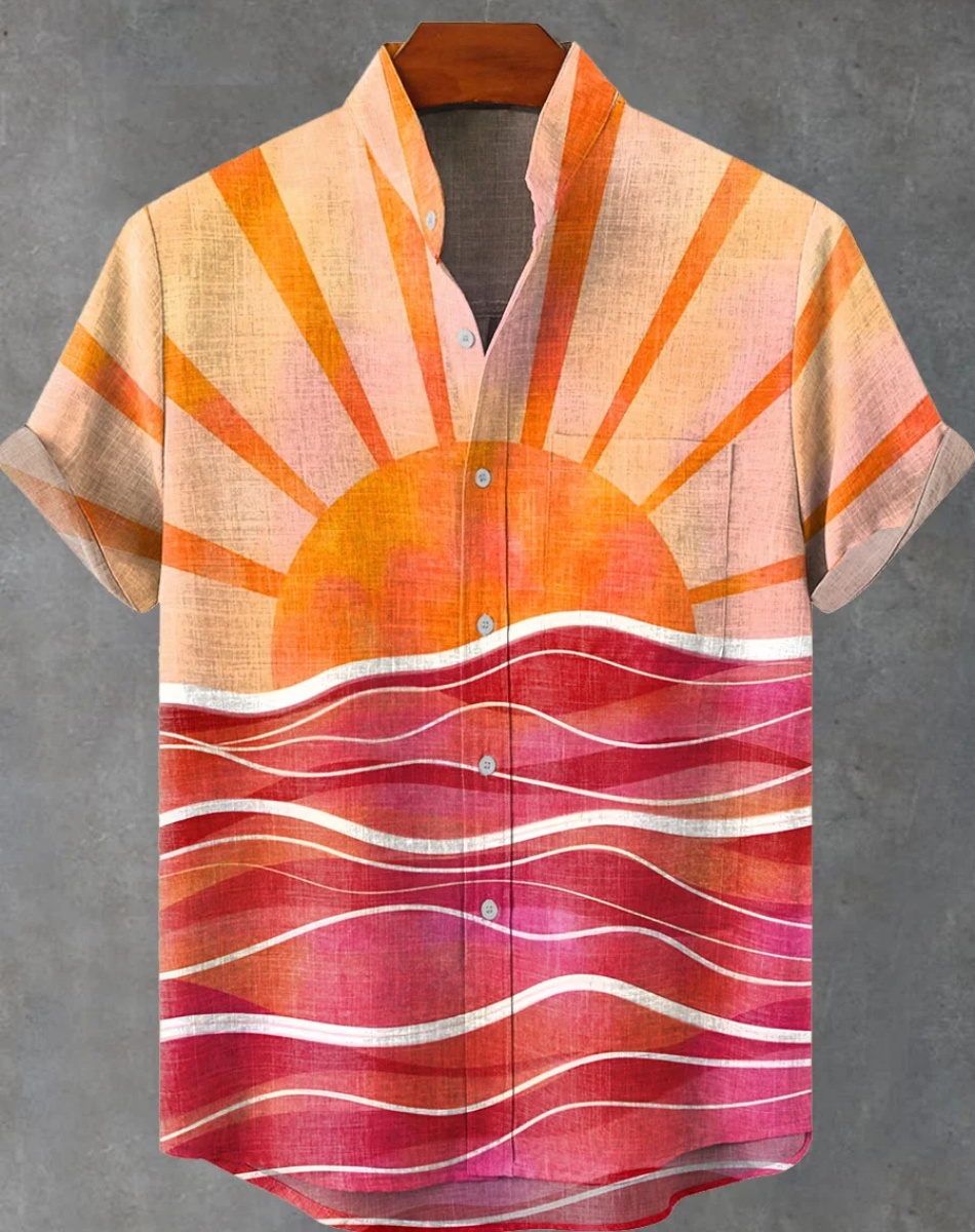 New Ethnic Style Sunset 3D Pri - Ethnic Fast Fashion reseña y precio
