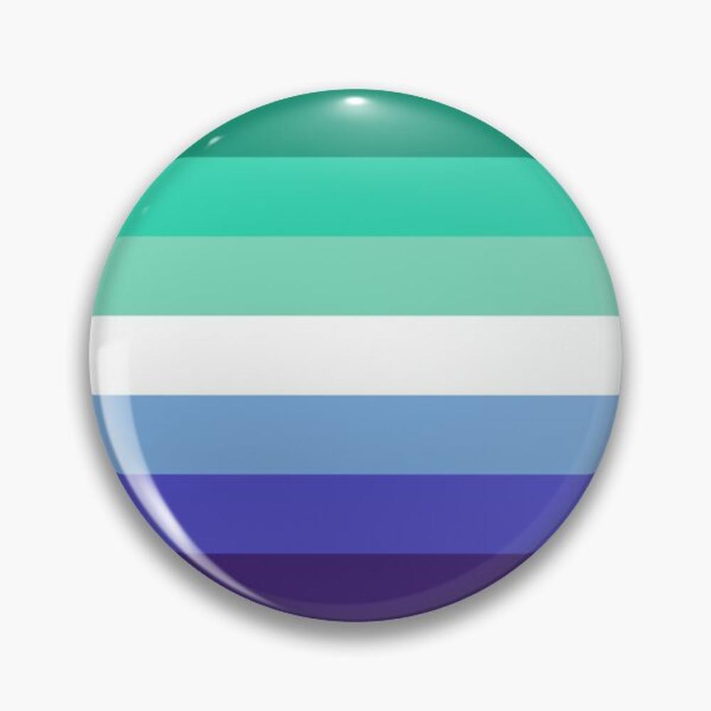 MLM Gay Pride Flag Pin Buttons - Ethnic Modern Fashion reseña y precio