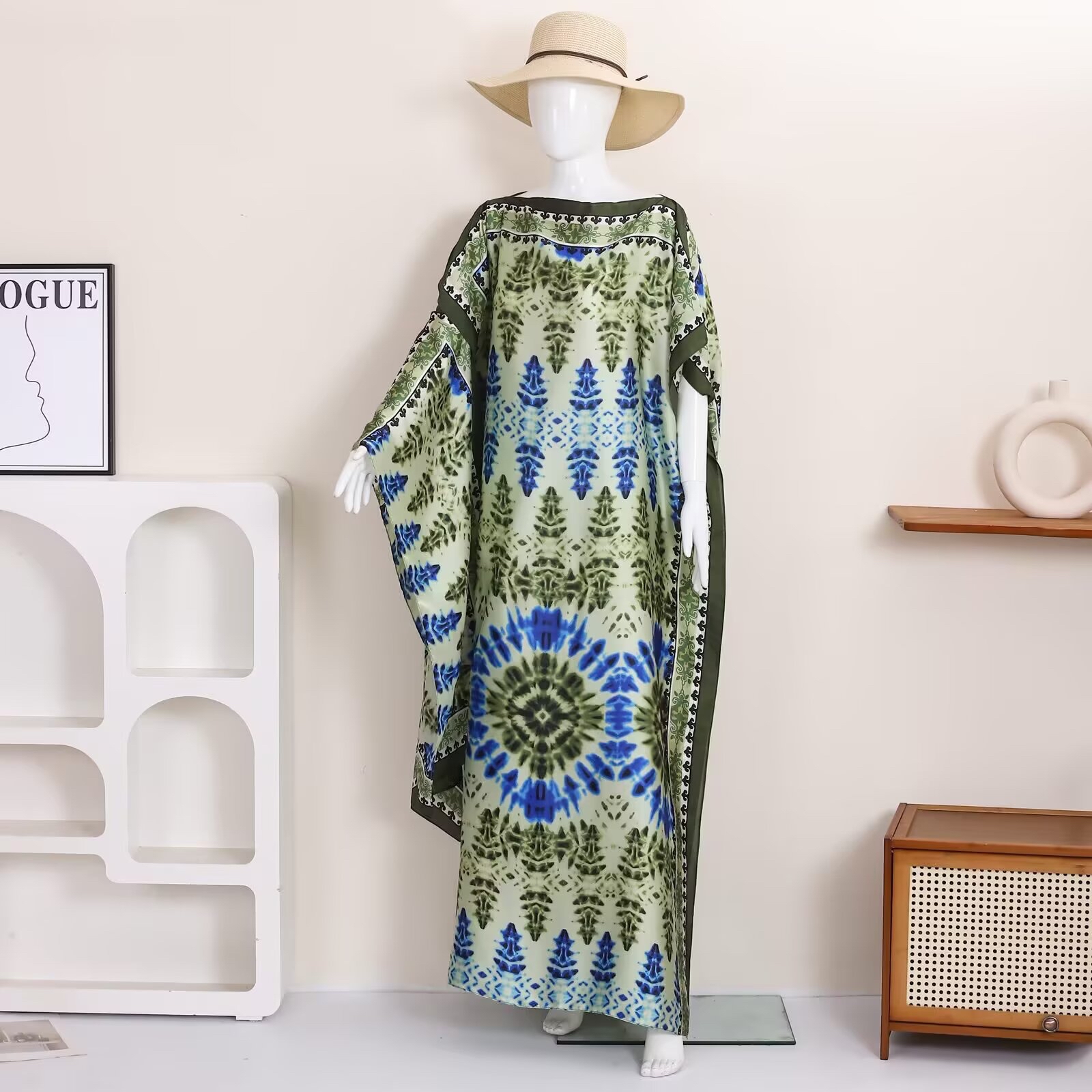 1 retro ethnic geometric print - Go Ethnic Fashion reseña y precio