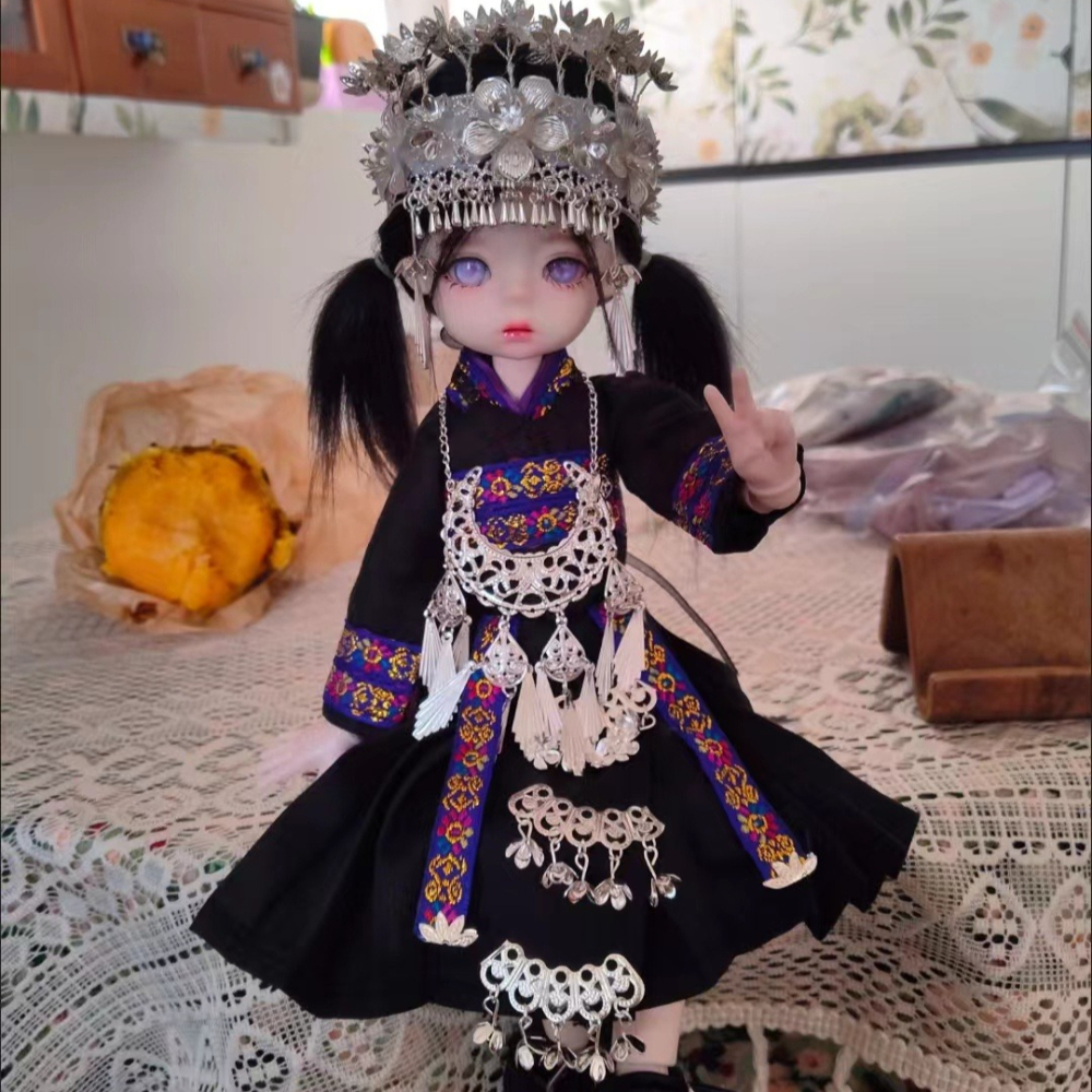 1/6 Doll's Clothes Suit for 30 - Ethnic Fashion House reseña y precio