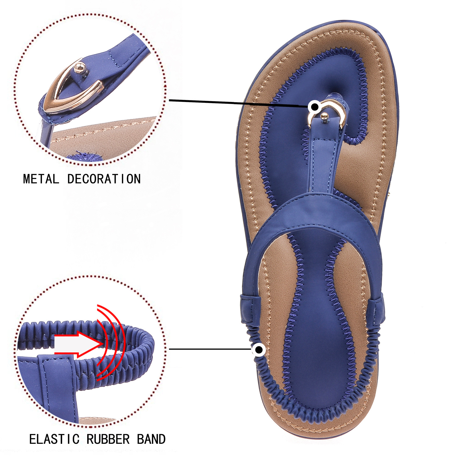2026 Women Sandals Bohemia Cas - Ethnic Fashion Women reseña y precio