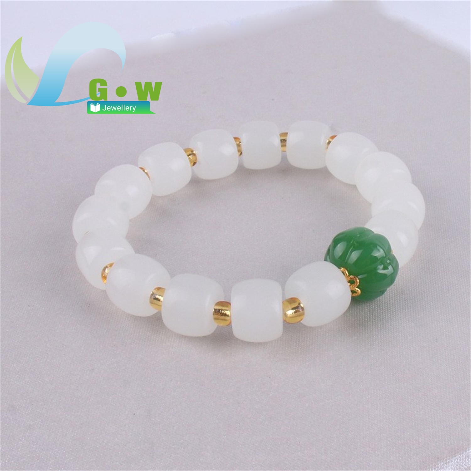 Golden Silk Jade Bracelet Best - Ethnic Fashion Store reseña y precio