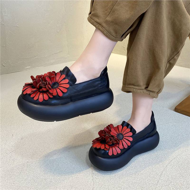 Thick Soled Sponge Cake Shoes  - Ethnic Fashion Women reseña y precio