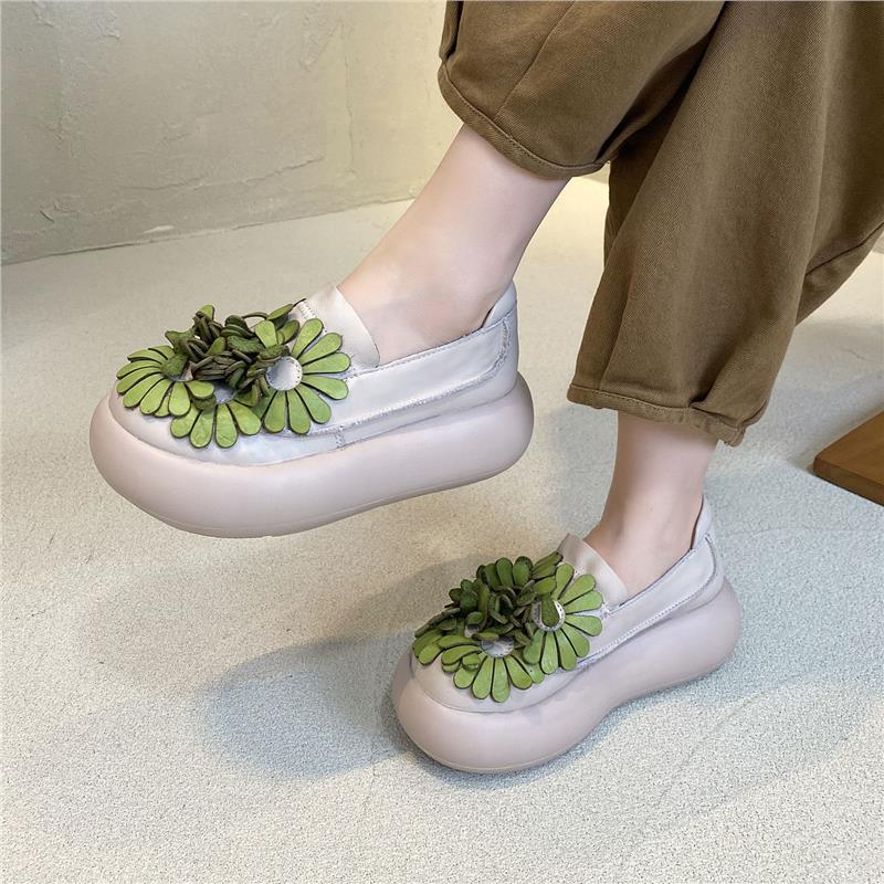 Thick Soled Sponge Cake Shoes  - Ethnic Fashion Women reseña y precio