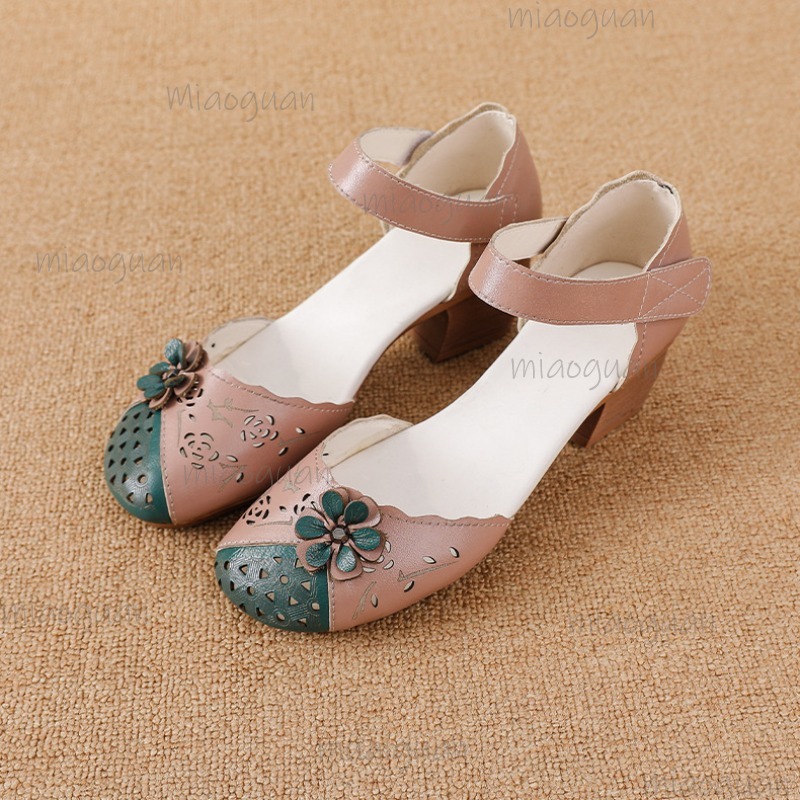 Hollow Out Cover Toe Gladiator - Ethnic Fashion Women reseña y precio