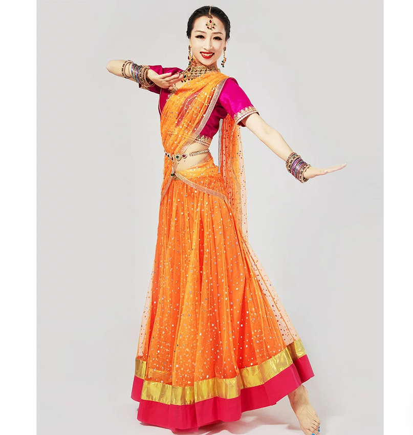 Indian dance dress performance - Salwar Kameez Set reseña y precio