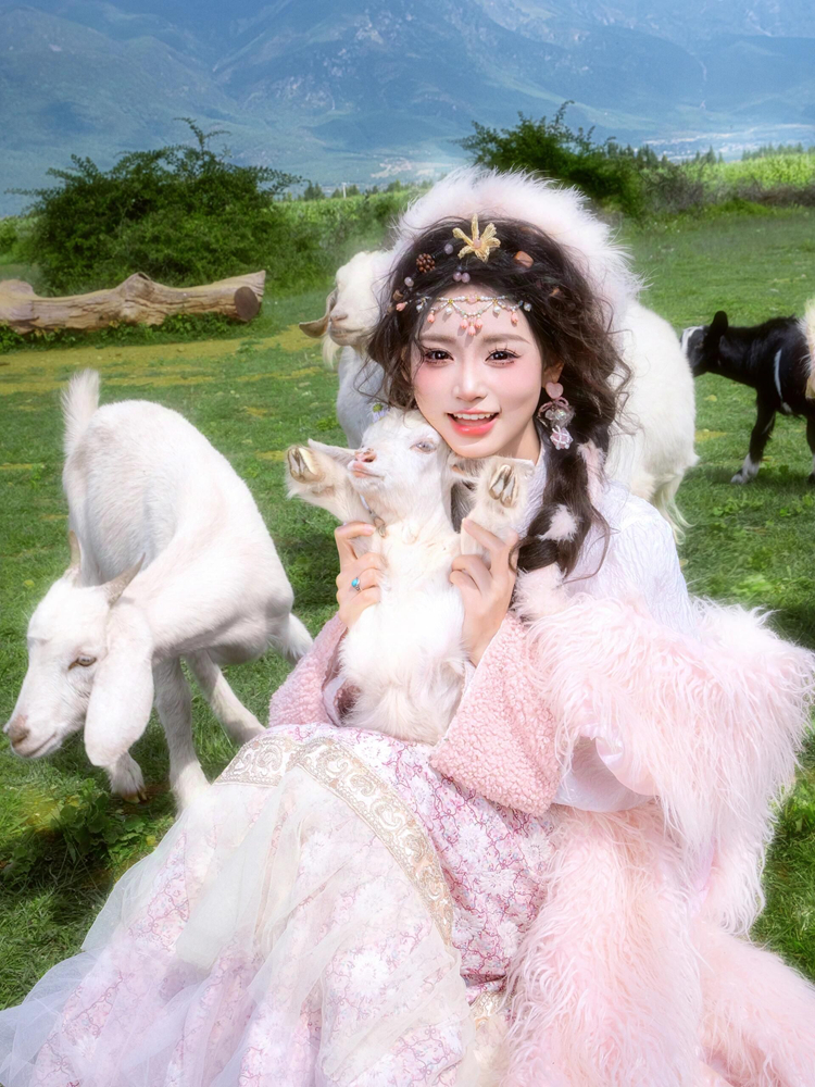 Yunnan Tibetan Costume Lijiang - Ethnic Fashion Shoot reseña y precio