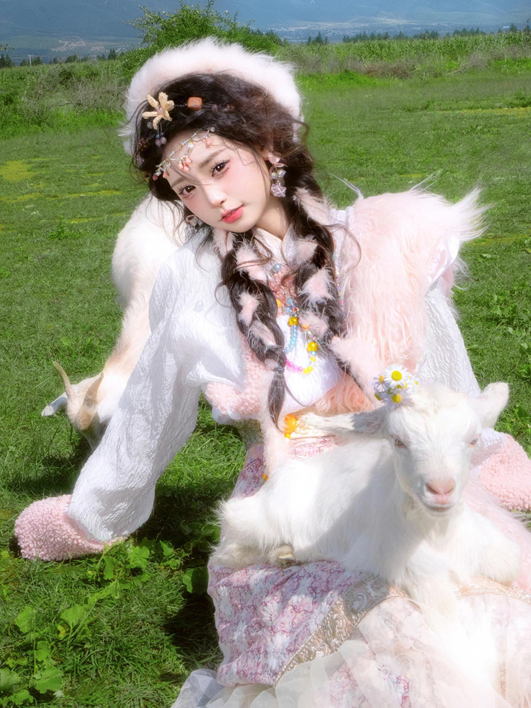 Yunnan Tibetan Costume Lijiang - Ethnic Fashion Shoot reseña y precio