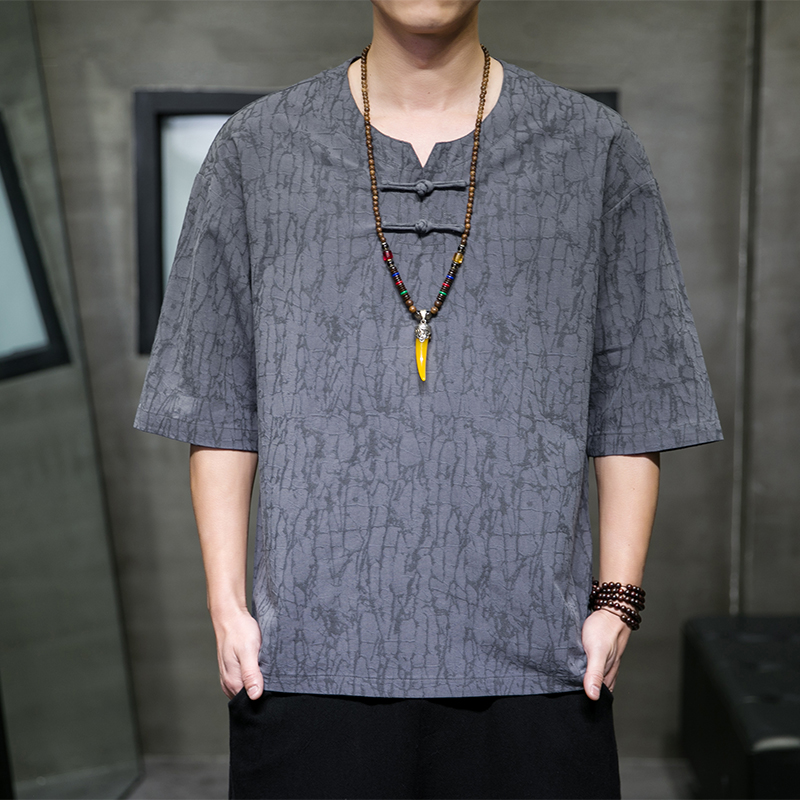 Fashionable Summer Men's T-shi - Urban Ethnic Fashion reseña y precio