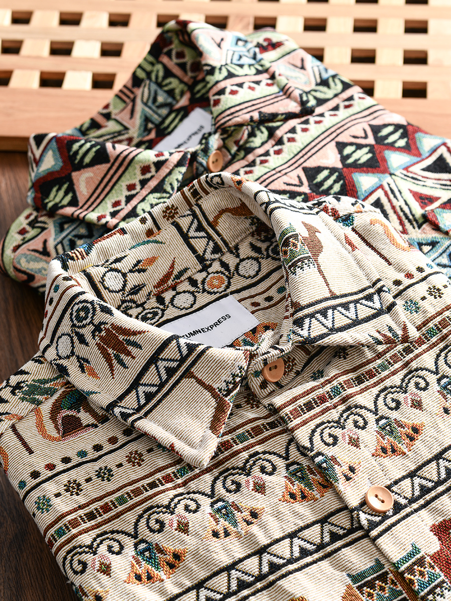 Thickened Collared Men's Shir - Urban Ethnic Fashion reseña y precio
