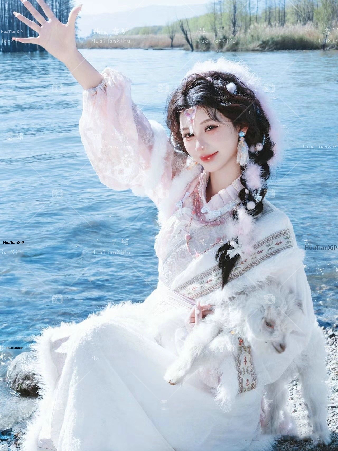 New 2026  Style Tibetan Girl C - Ethnic Fashion Shoot reseña y precio
