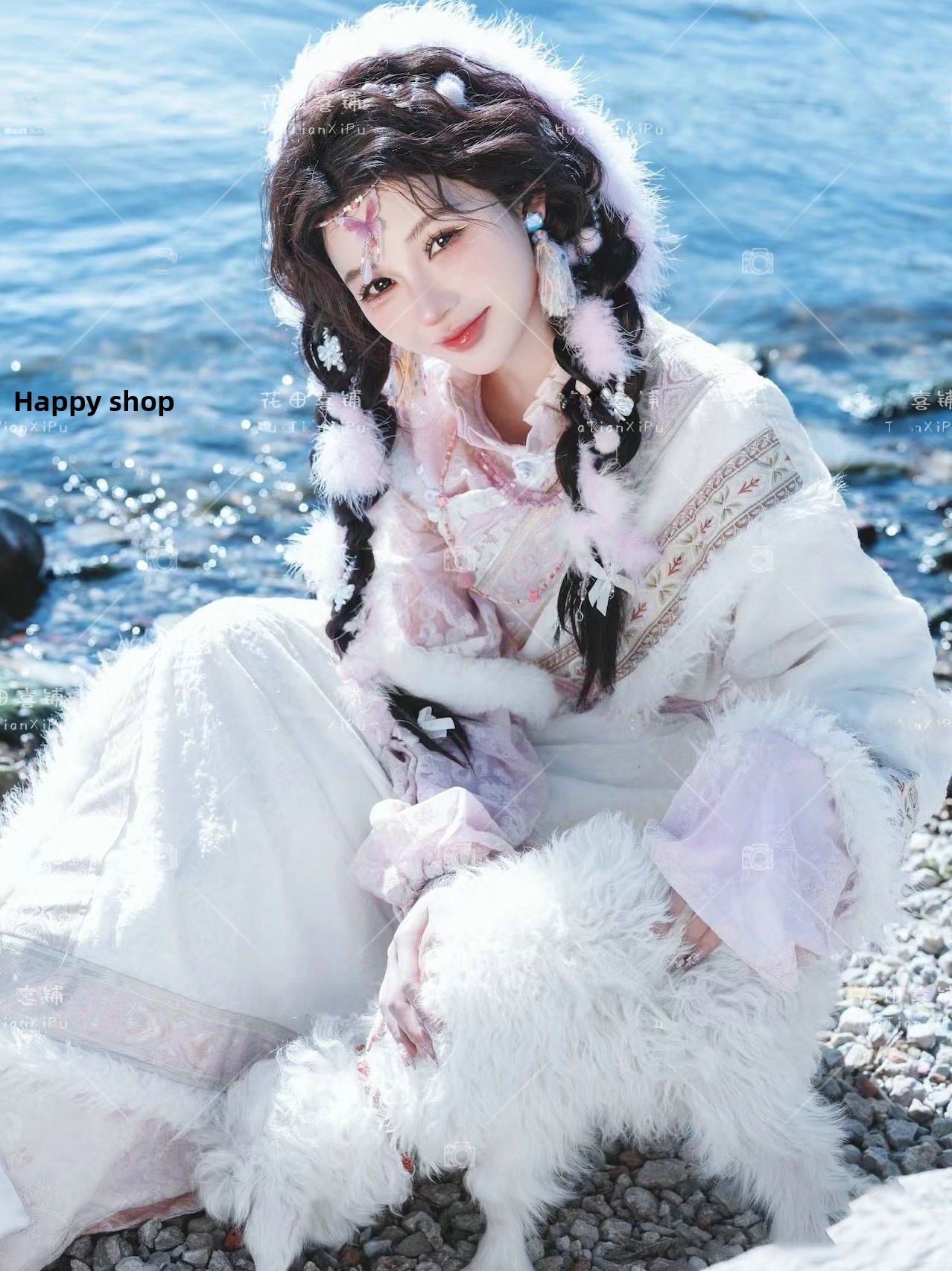 New 2026  Style Tibetan Girl C - Ethnic Fashion Shoot reseña y precio