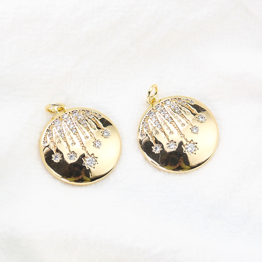 Coin Star Pendant Inlay with Z - Ethnic Fashion Shoot reseña y precio